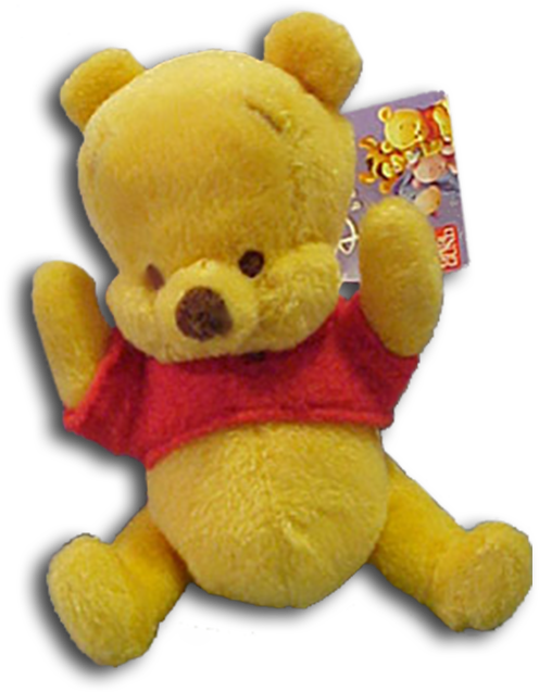 Baby Pooh Plush Toy Baby Gund Stuffed Animal - Baby Winnie The Pooh Plush Clipart (496x637), Png Download