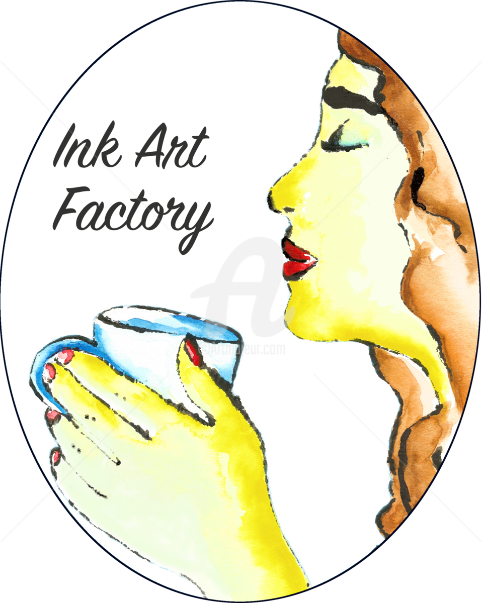 Lady With Coffee - Illustration Clipart (958x1200), Png Download
