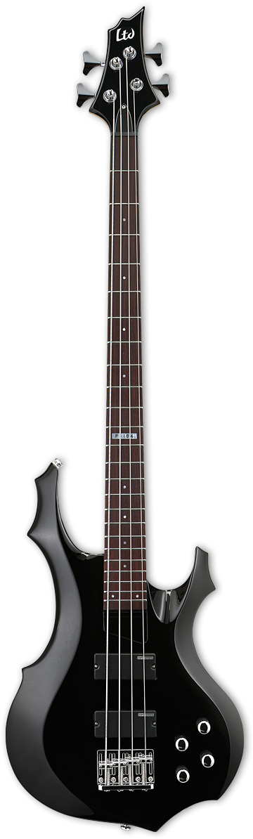 Black Bass Png - Guitar Ltd F 10 Clipart (1200x1200), Png Download