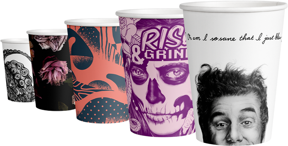 Empoweringthe Paper Cup - Skull Clipart (959x485), Png Download