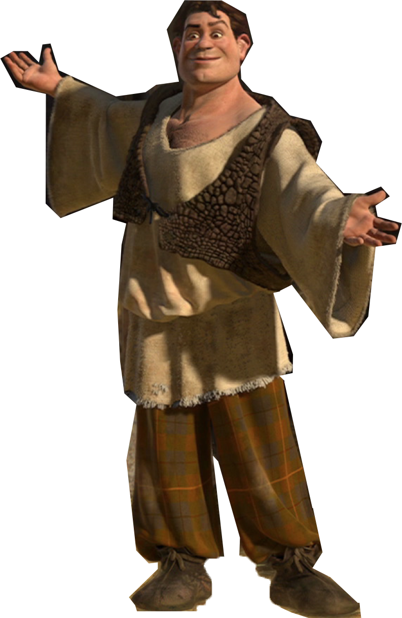 Find You A Man Who Can Do Both - Human Shrek Png Clipart (793x1217), Png Download