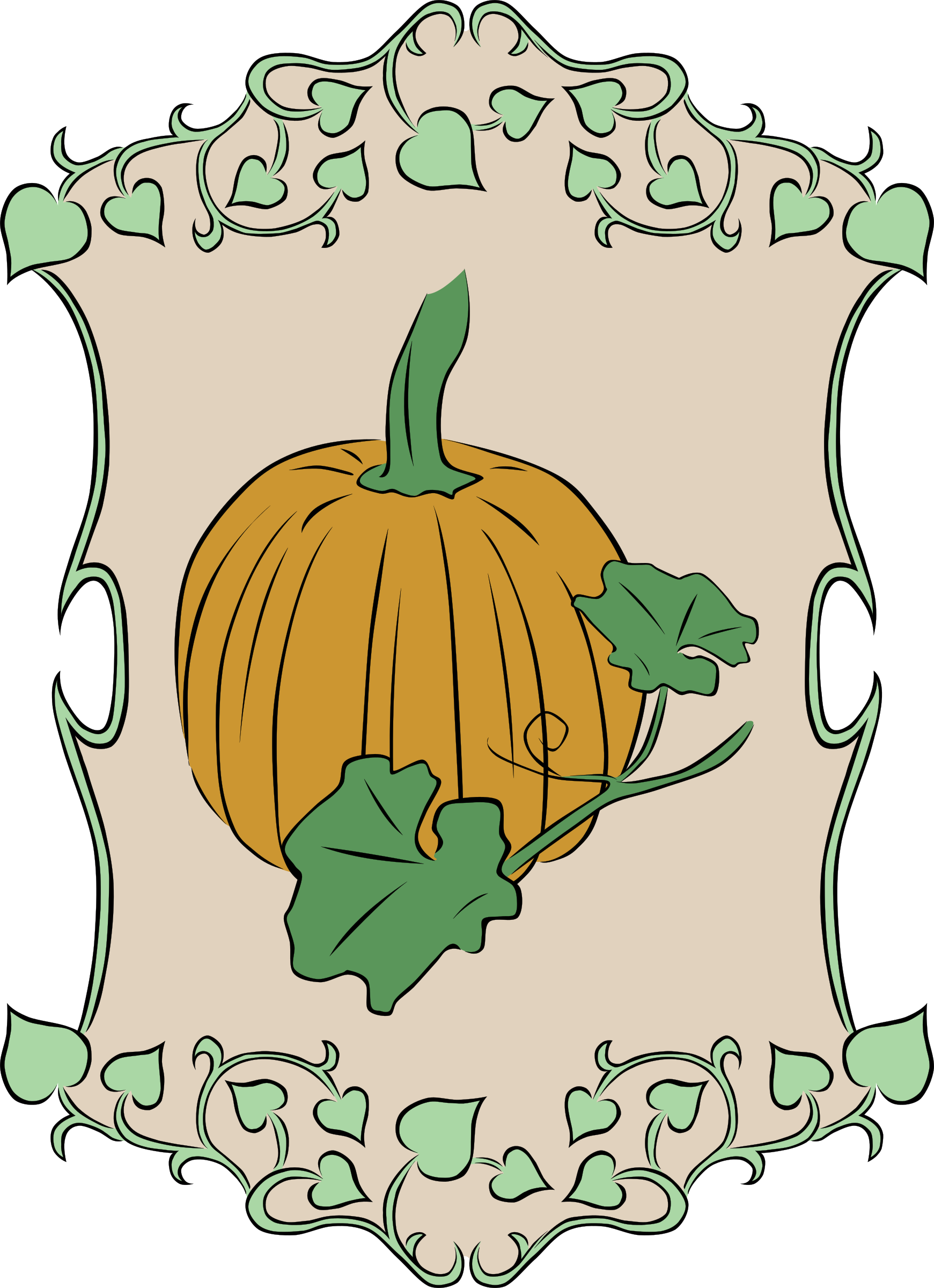 This Free Icons Png Design Of Garden Sign Pumpkin - Garden Sign Graphics Clipart (1741x2400), Png Download