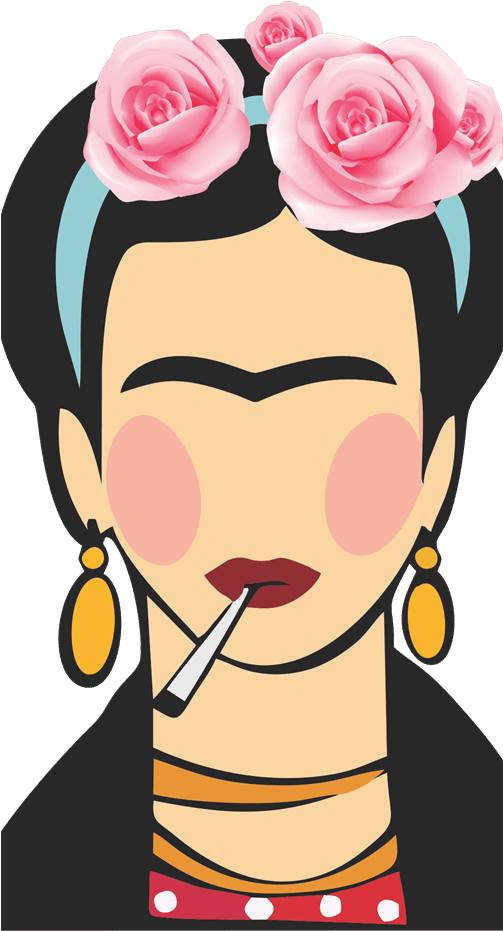 Gp01-copy - Frida Kahlo Clipart (502x987), Png Download