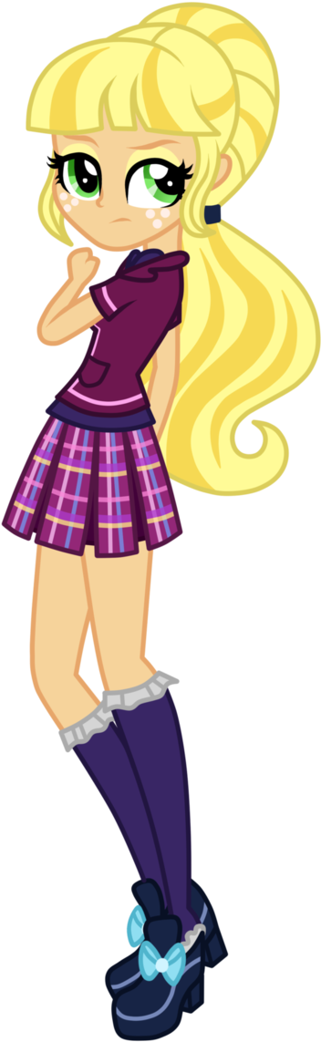 Cutiepie19 Images Au Applejack By Mixiepie By Mixiepie - Mlp Eg Applejack Crystal Prep Clipart (641x1246), Png Download