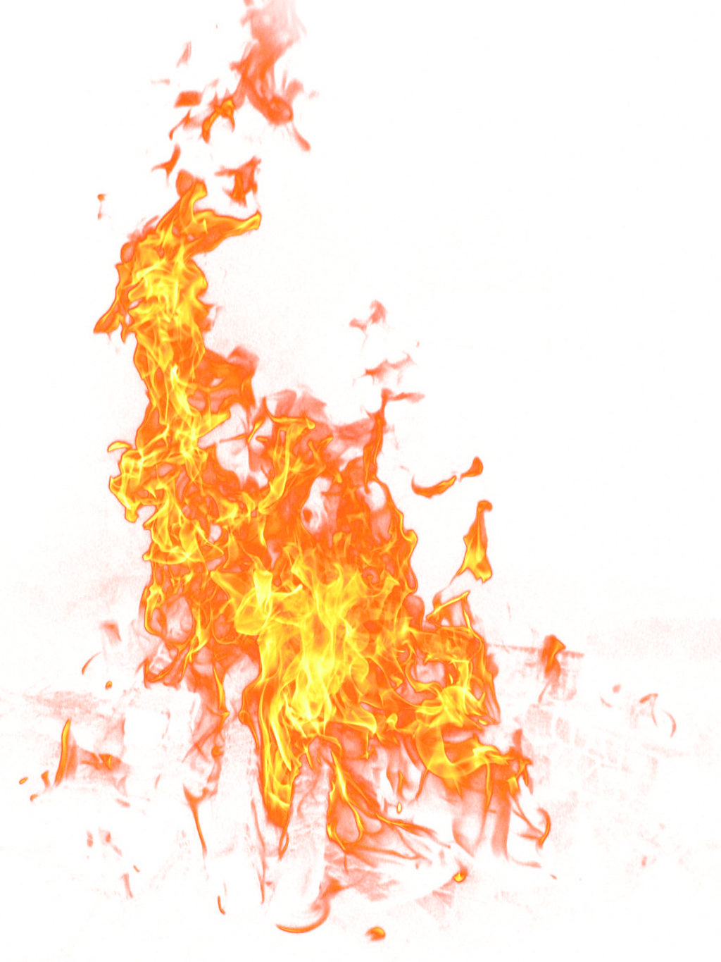 #chamas #flames #real #fire #fogo #effect #efeito @lucianoballack - Transparent Fire Png Clipart (1024x1365), Png Download
