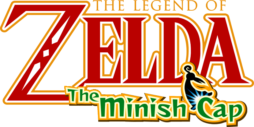 Legend Of Zelda The Minish Cap Logo Clipart (830x417), Png Download