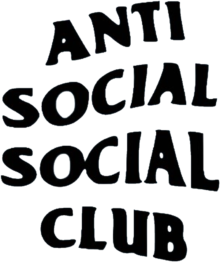 Anti Social Social Club Logo Png - Illustration Clipart - Large Size