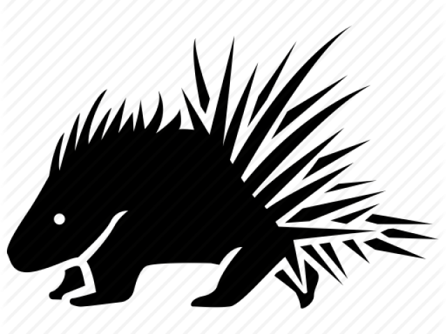 Chipmunk Clipart Porcupine - Porcupine Icon - Png Download (640x480), Png Download