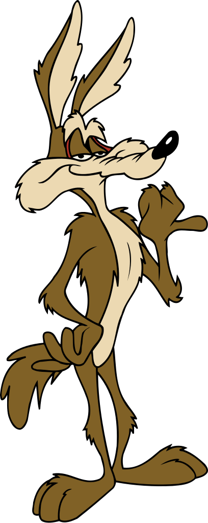 Roadrunner Clipart Disney - Wile E Coyote Png Transparent Png - Large Size ...