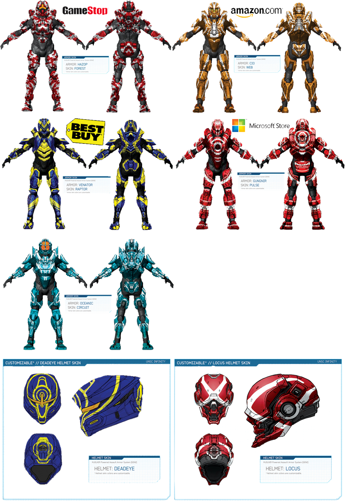 Armor - Halo All Armor Types Clipart (1103x1600), Png Download