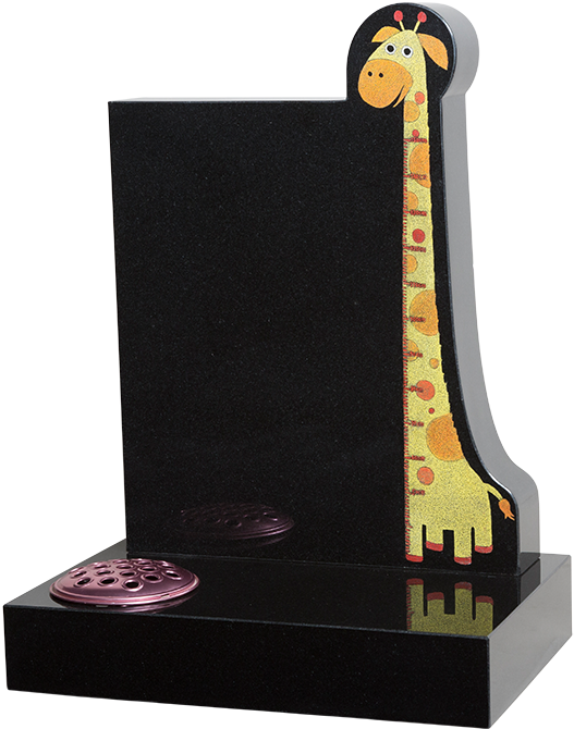 Giraffe Headstone , Png Download - Headstone Clipart (527x670), Png Download