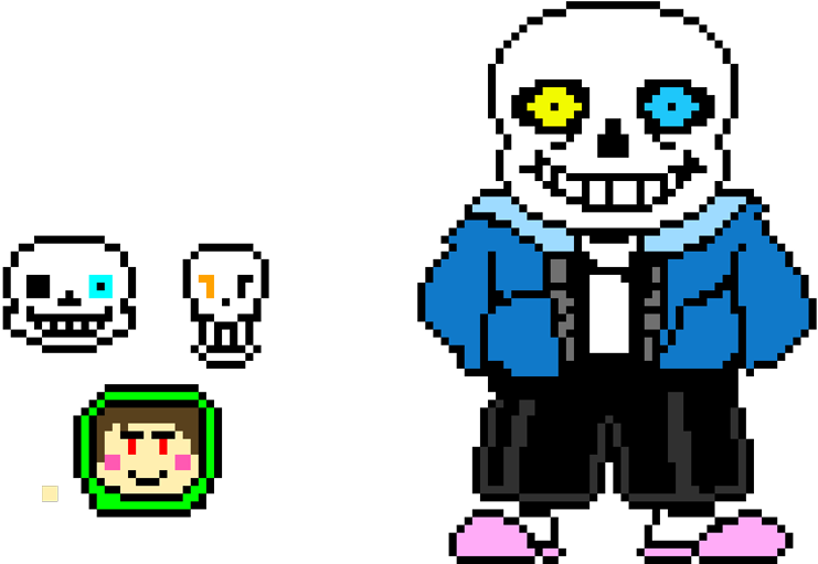 Bunch Of Random Shit - Sans In Undertale Clipart (900x524), Png Download