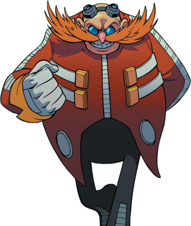 Doctor Eggman - Idw Sonic Issue 15 Clipart (813x962), Png Download