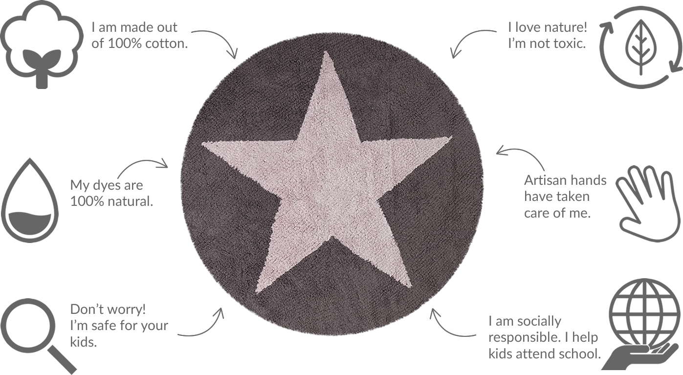 Lorena Canals Puffy Dream Blue Clipart (1397x767), Png Download