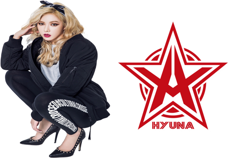 Clearart - Hyuna Logo Clipart (1000x562), Png Download
