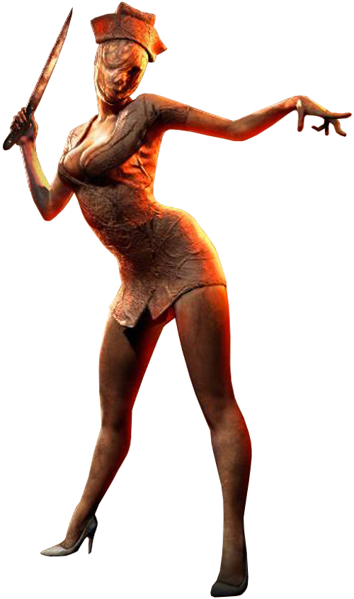 The Nurse Is The First Enemy Encountered By Alex Shepherd - Silent Hill Png Clipart (500x845), Png Download