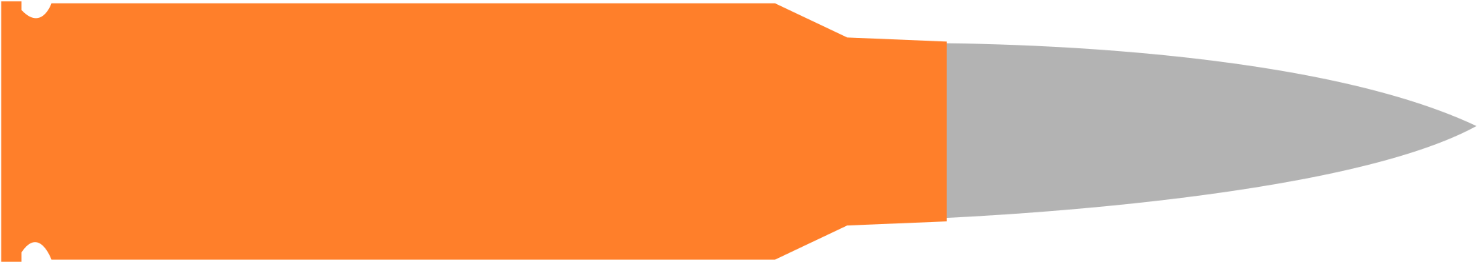 Throwing Knife Clipart (2400x1500), Png Download