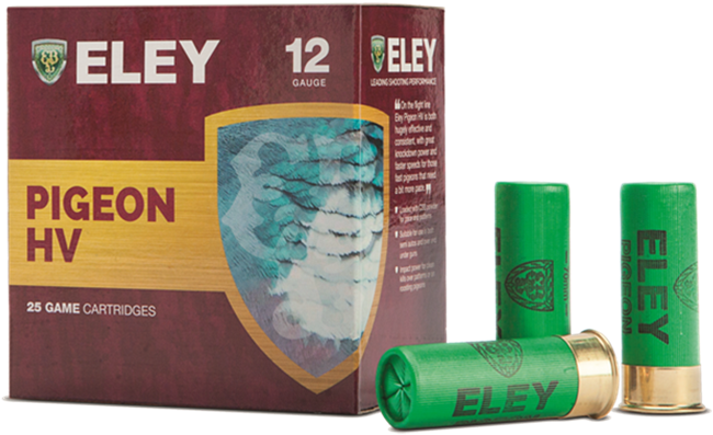 Pigeon High Velocity - Cartucce Eley Pigeon Hv Clipart (780x430), Png Download