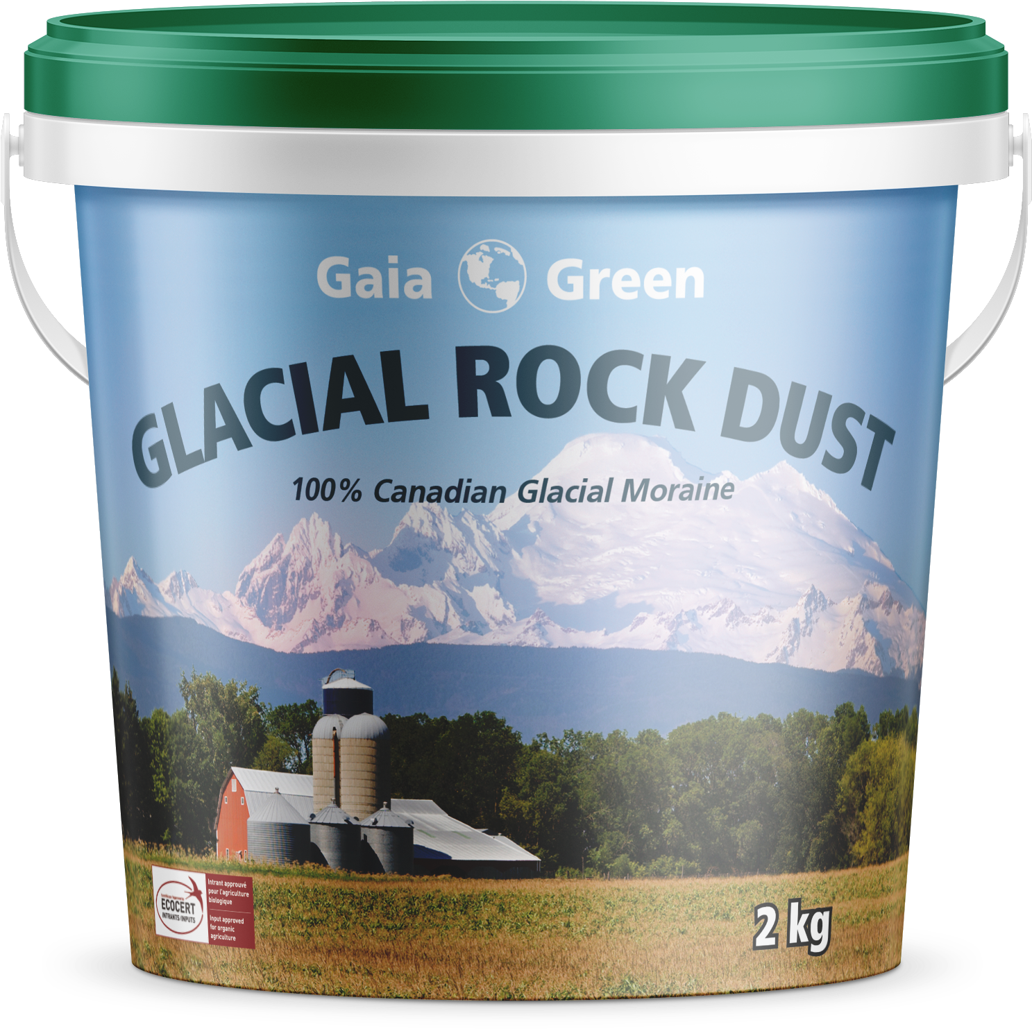 Gaia Green Glacial Rock Dust - Tree Clipart (1650x1650), Png Download