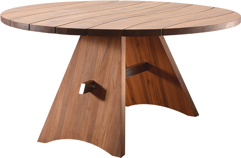 Morning Tide Round Table - Outdoor Table Clipart (1359x660), Png Download