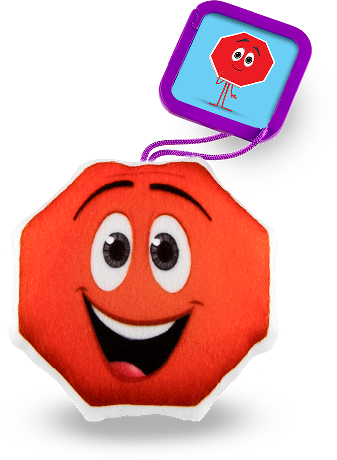 Team Up With Gene, Hi-5, And Jailbreak To Help Save - Emoji Movie Stop Sign Clipart (678x925), Png Download
