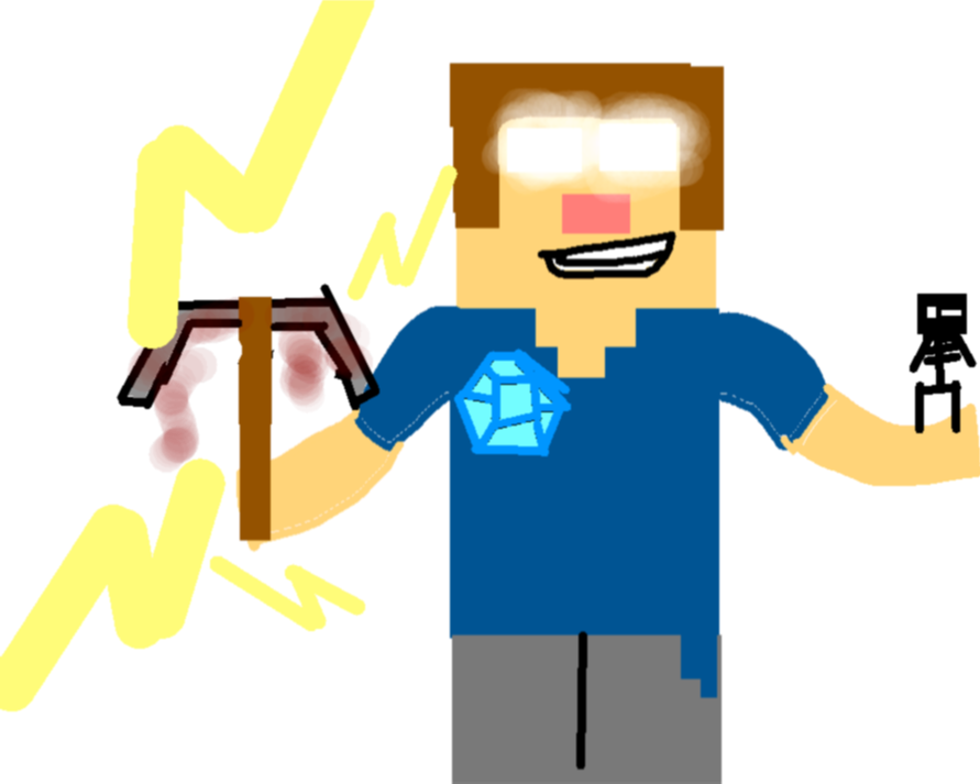 Herobrine - Herobrine Clipart (891x713), Png Download