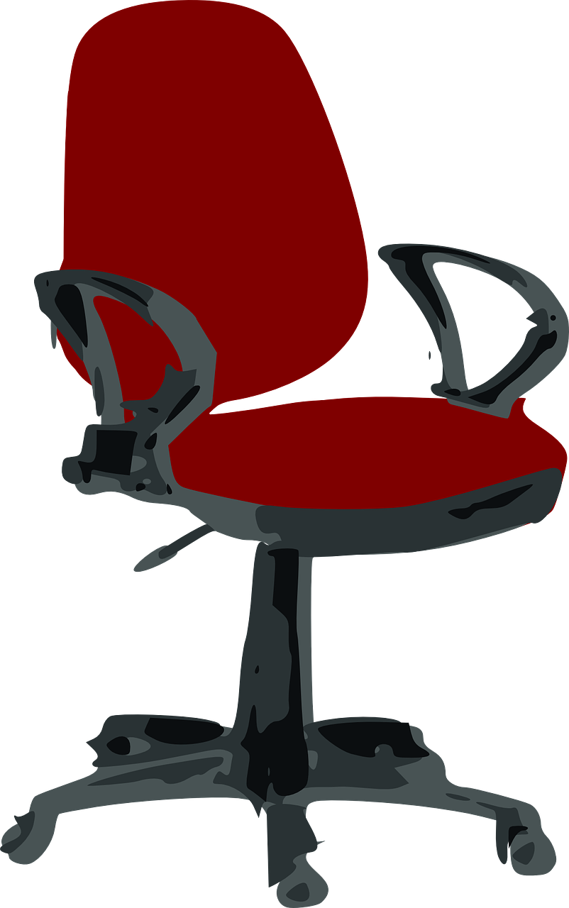 Chair Office Desk Comfortable Png Image - Sensor In Daily Life Clipart (802x1280), Png Download