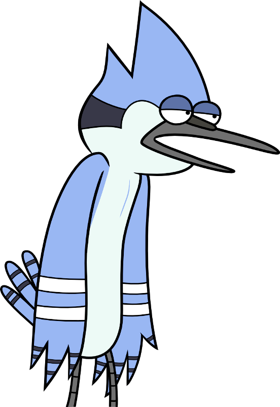 Mordecai Y Rigby Png Clipart (552x800), Png Download