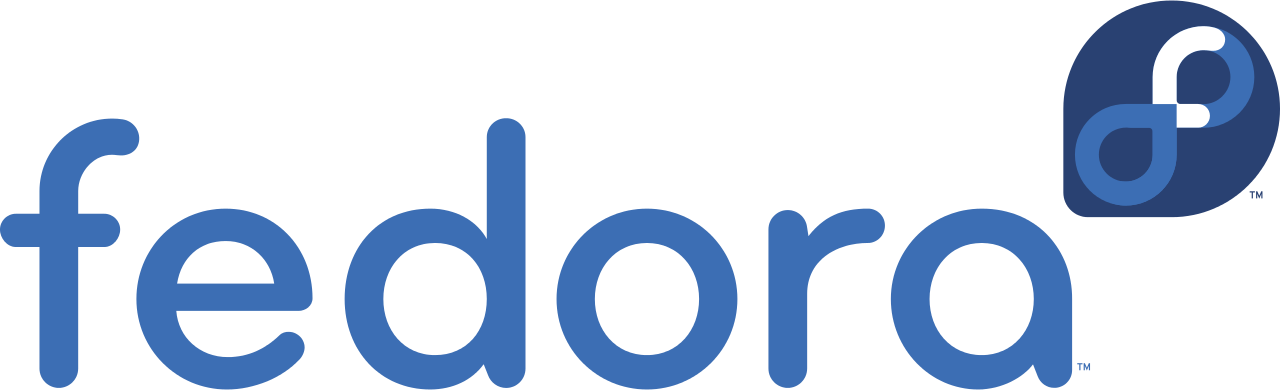 Logo Fedora Full - Fedora Linux Logo Png Clipart (1280x390), Png Download