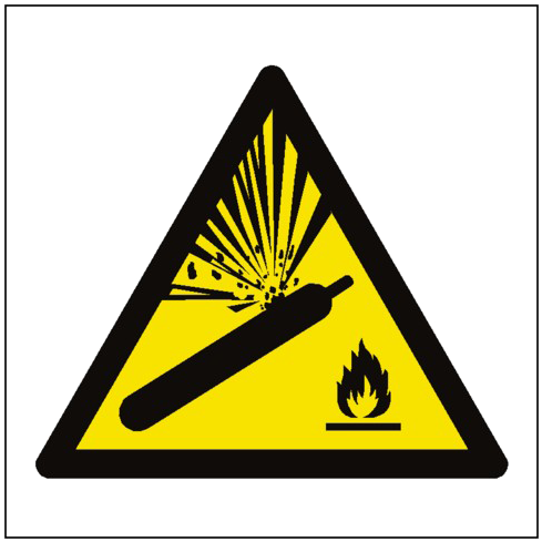 Explosive Sign Transparent Images Png - Falling Object Hazard Sign Clipart (600x600), Png Download