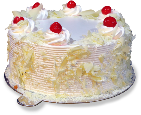 White Forrest Cake - Fruit Cake Clipart (600x756), Png Download