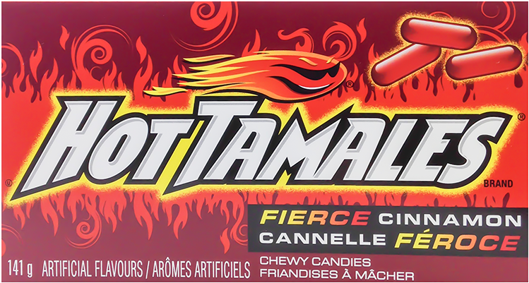 Hot Tamales Theater Box 5oz 141g - Carmine Clipart (800x600), Png Download