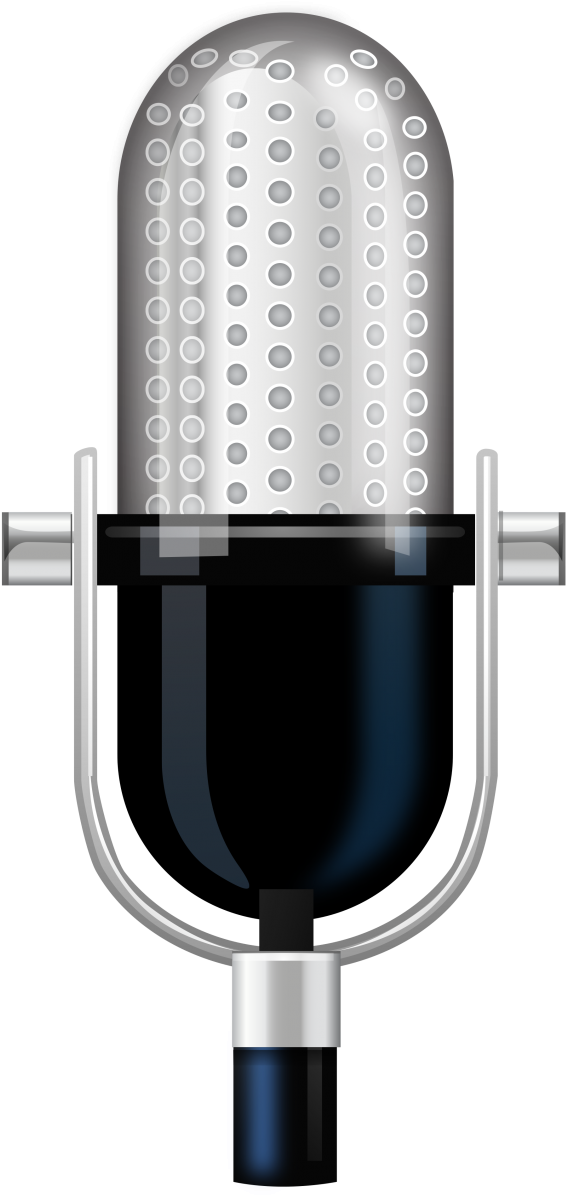 Microphone Clipart (945x1500), Png Download