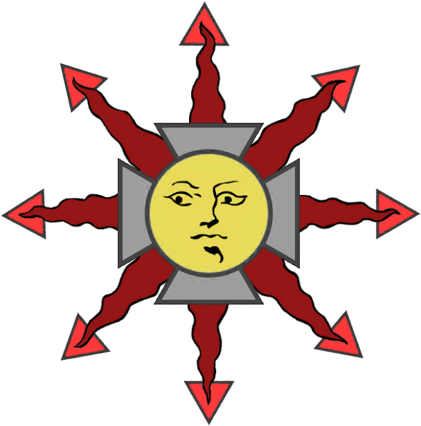 Artistic Contentpraise Overlord Praise The Sun - Dark Souls Solaire Sun Clipart (608x614), Png Download