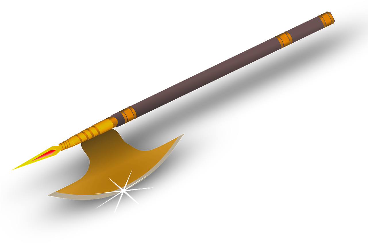 Battle Axe Medieval Middle Ages Png Image - Axe Clipart (1280x1040), Png Download