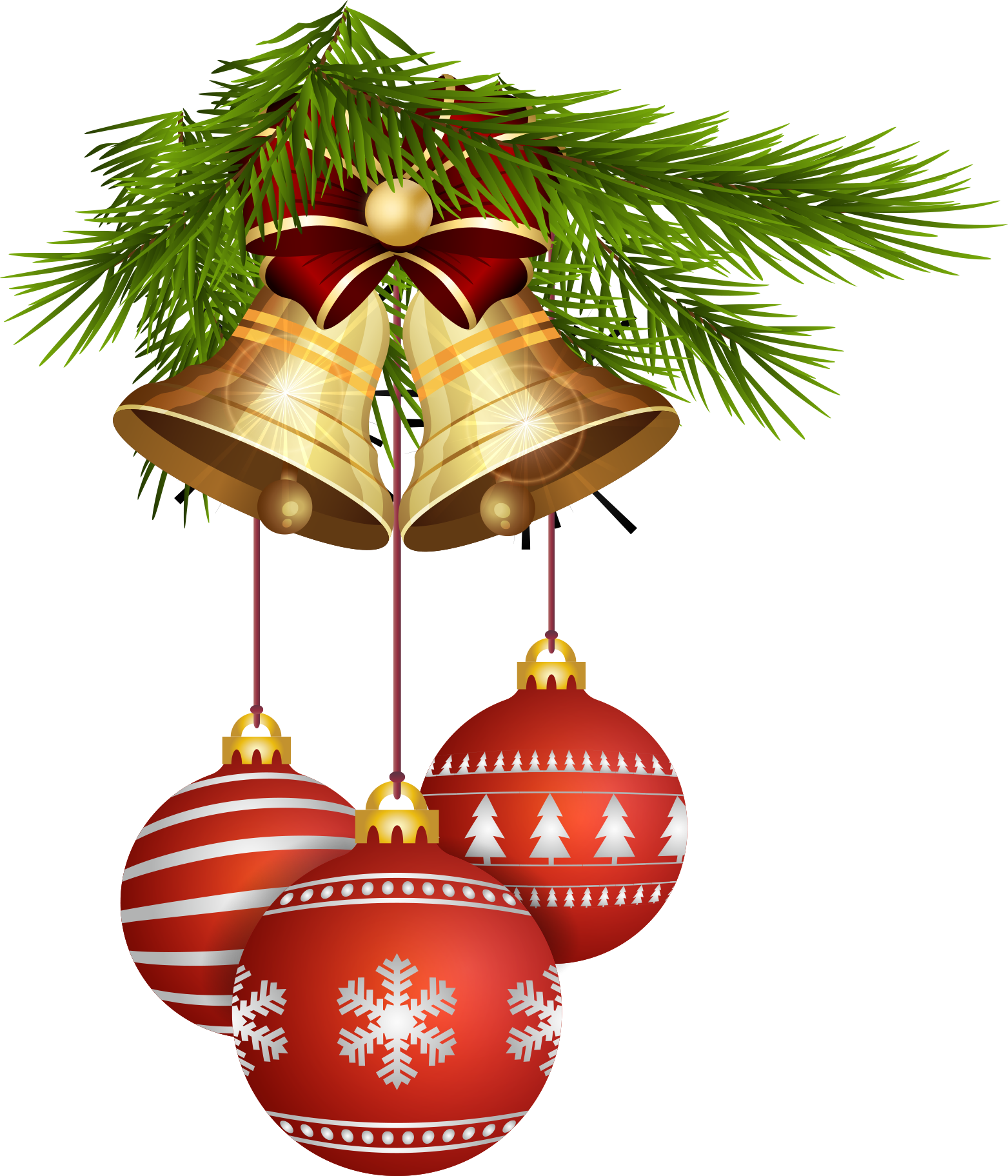 Gratis Png, Christmas Balls, Christmas Gifts, Christmas - Christmas Decorations Images Transparent Clipart (1563x1823), Png Download