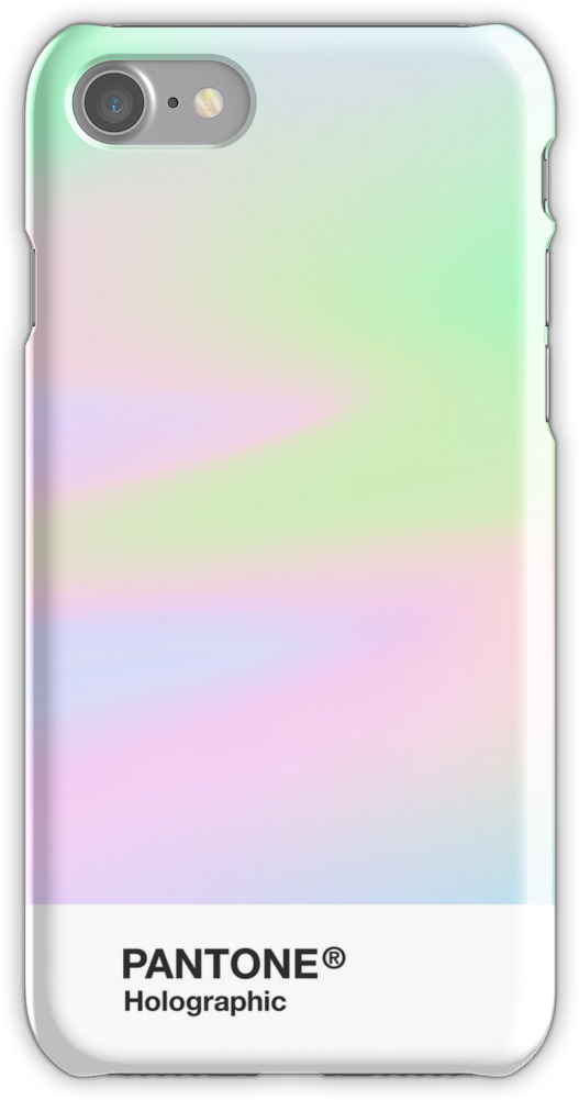 H - I - P - A - B - Holographic Iridescent Pantone - Iphone Clipart (750x1000), Png Download