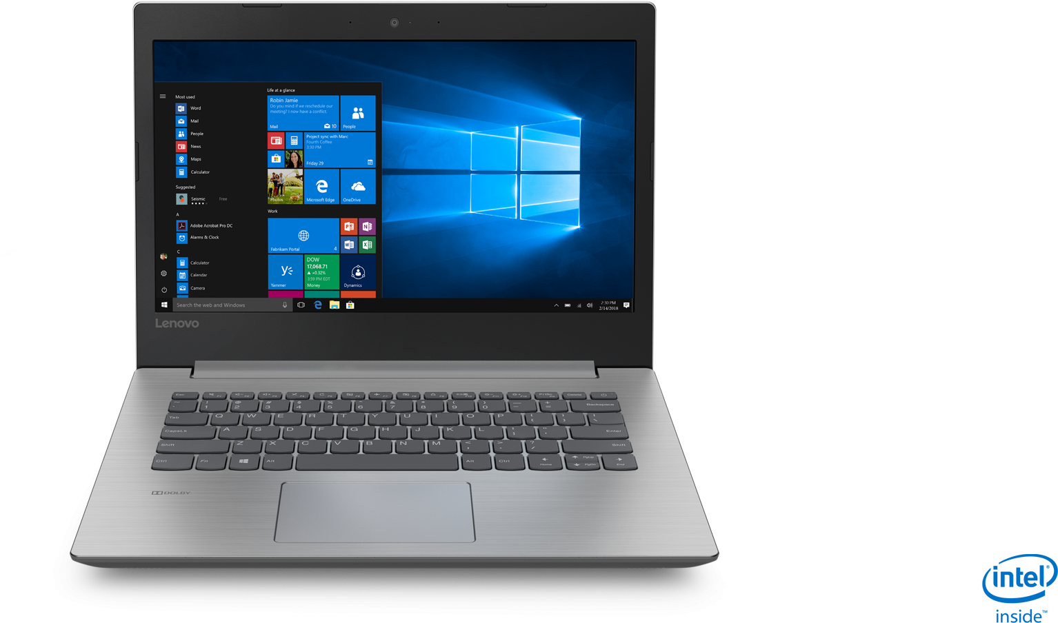 Lenovo Ideapad 330 I5 Notebook - Ideapad 330 Lenovo 330s Clipart (2000x1126), Png Download