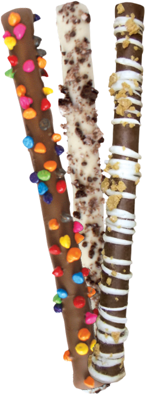 Cherrydale Pretzel Rods Clipart (365x860), Png Download