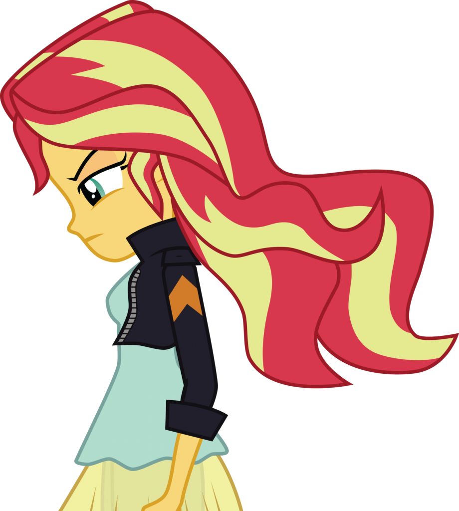 Shimmer Download Png - Mlp Sunset Shimmer Clipart (920x1024), Png Download