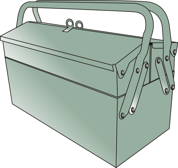 Toolbox Svg Clip Arts 600 X 564 Px - Utility Box Clip Art - Png Download (600x564), Png Download