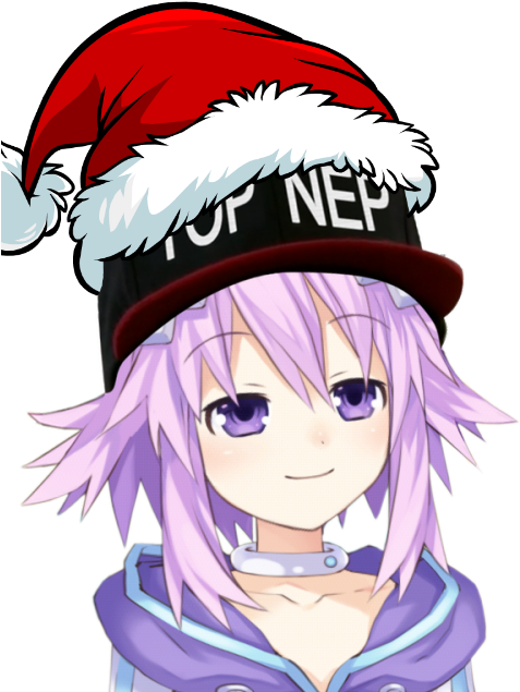 Smug Anime Girl Png Transparent Background - Hyperdimension Neptunia Neptune Hat Clipart (500x708), Png Download