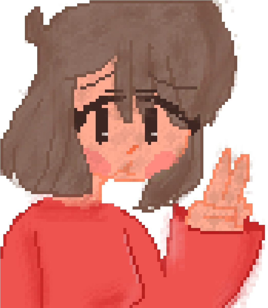 Cute Anime Girl - Illustration Clipart (1200x1200), Png Download