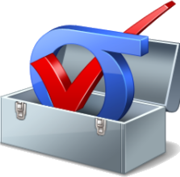 Stresscheck Tool Box Software - Electric Blue Clipart (600x600), Png Download