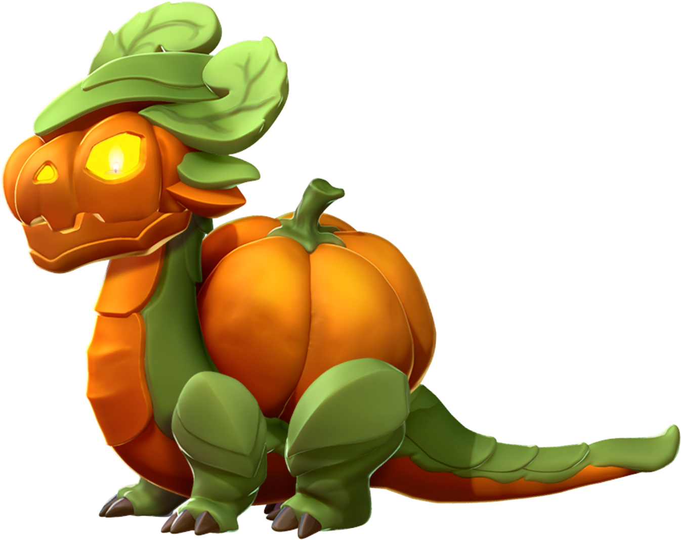 Pumpkin Dragon - Dragon Mania Legends Pumpkin Dragon Clipart (1346x1068), Png Download