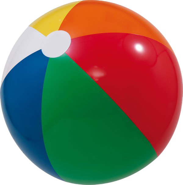 Žoga Za Na Plažo Clipart (600x605), Png Download