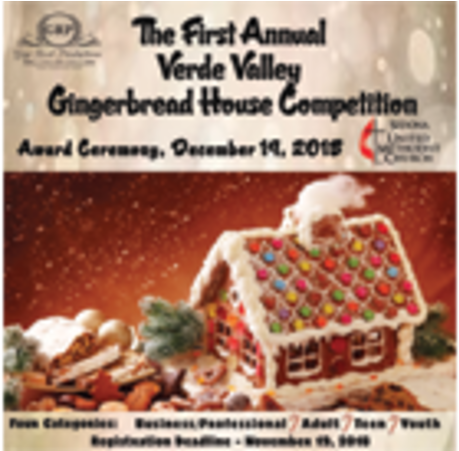 Christmas Gingerbread House Background Clipart (800x450), Png Download