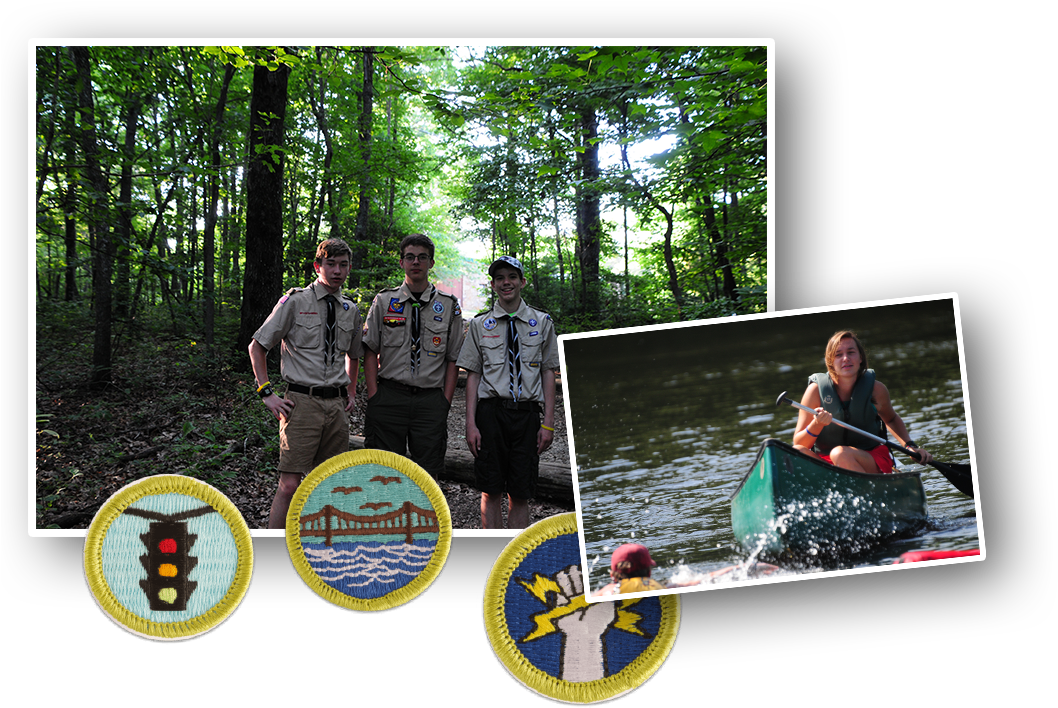 Cherokee Area Council, Bsa - Woodland Clipart (1071x803), Png Download