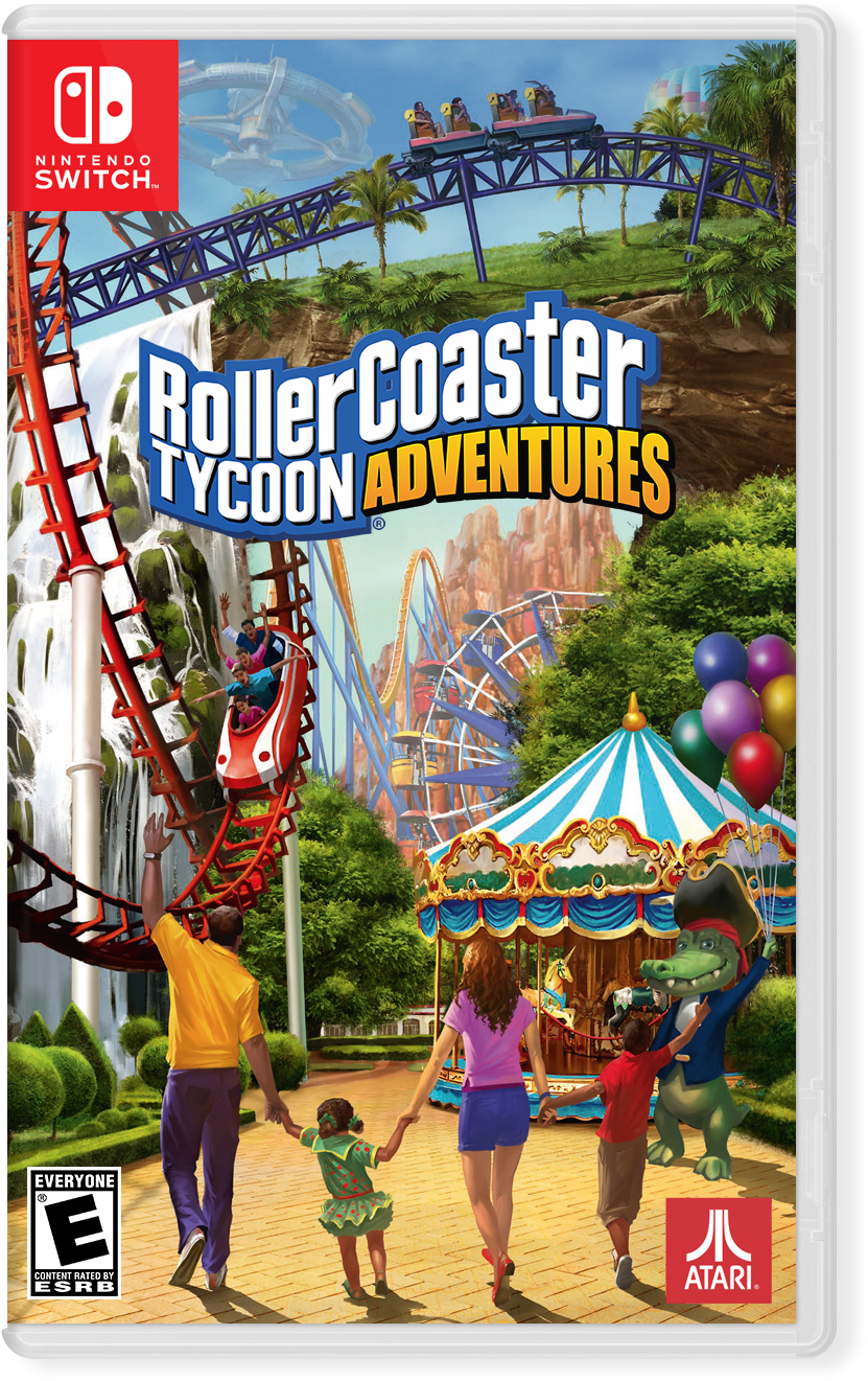 Additional Images - " - Rollercoaster Tycoon For Nintendo Switch Clipart (987x1600), Png Download