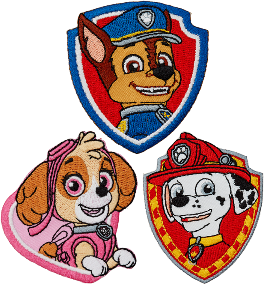 Assortment Paw Patrol Article - Paw Patrol Marshall Badge Clipart (954x954), Png Download